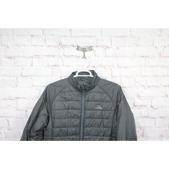 LL Bean Men’s L Tall Trail Model 3-in-1 Jacket Liner Only Black Lightweight - Picture 2 of 10